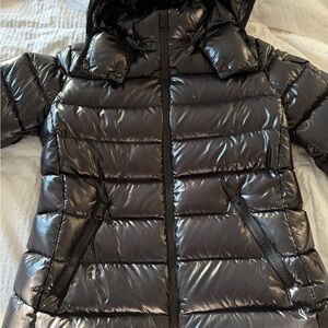 Moncler Glossy Black Down Jacket